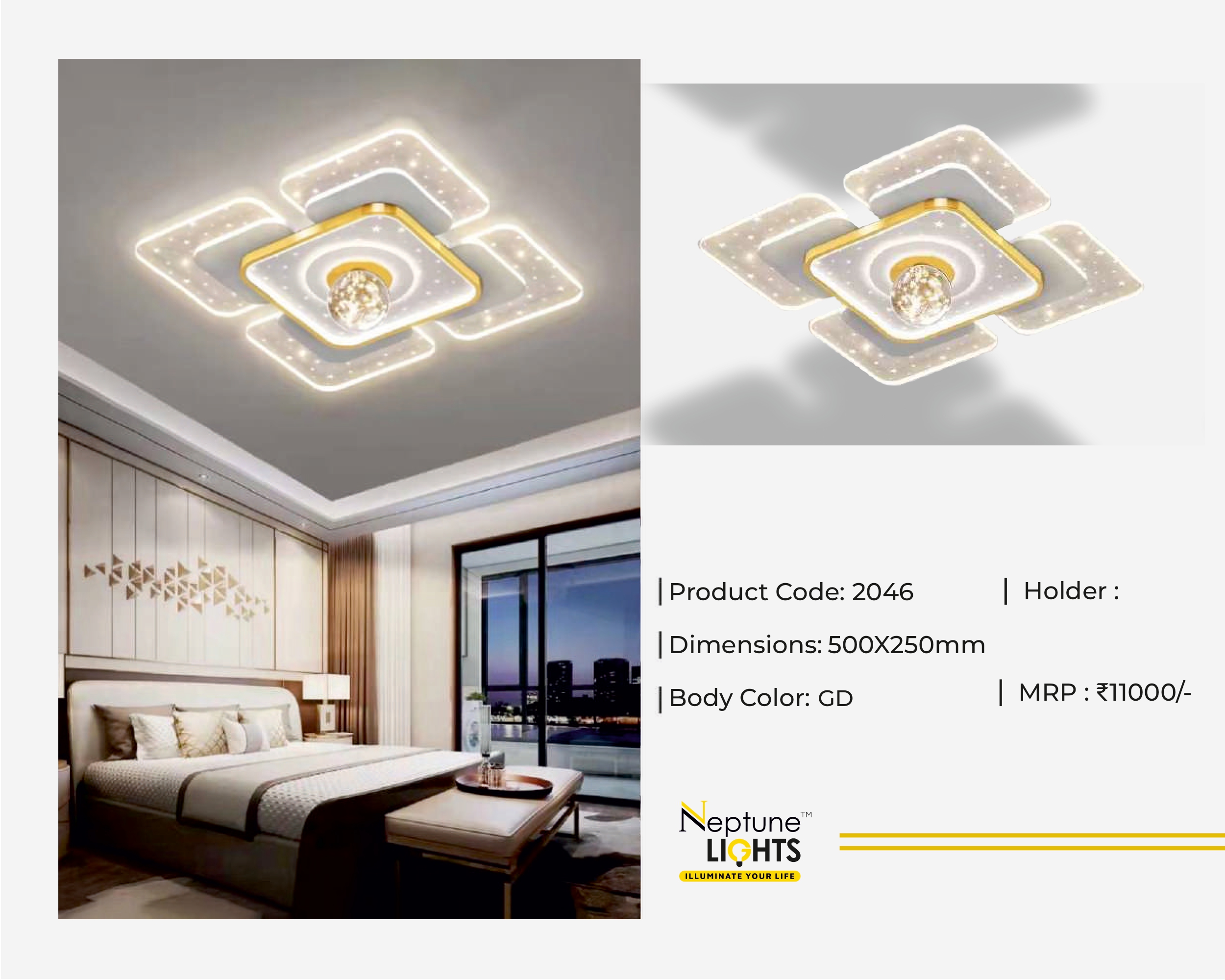 Ceiling Mounted Chandelier