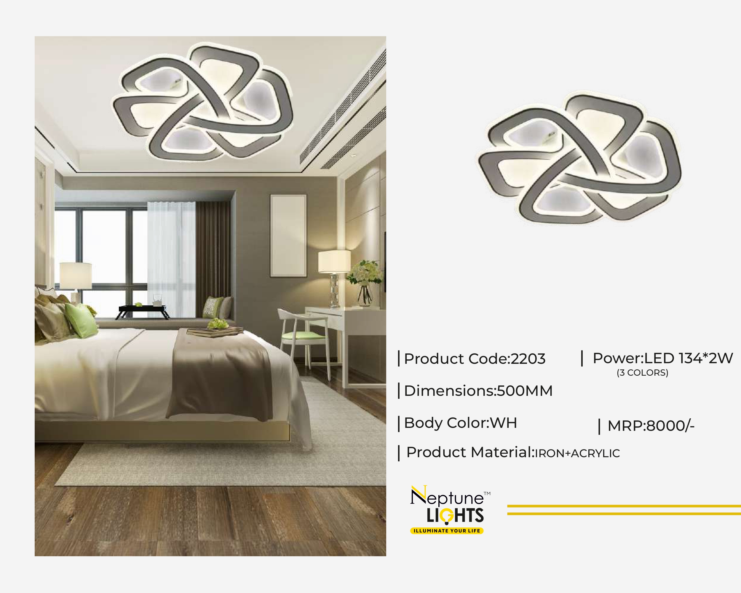 Ceiling Mounted Chandelier