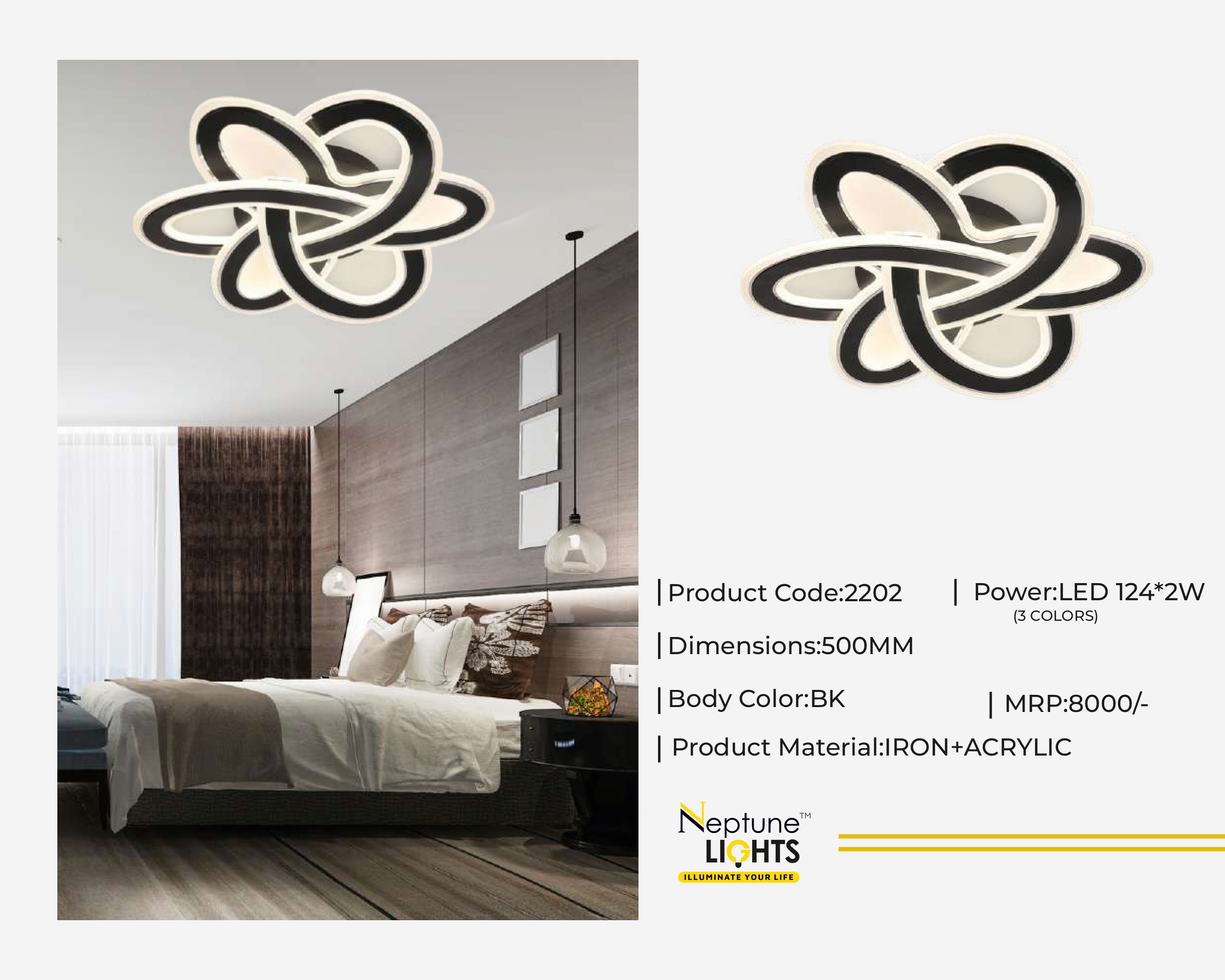 Ceiling Mounted Chandelier