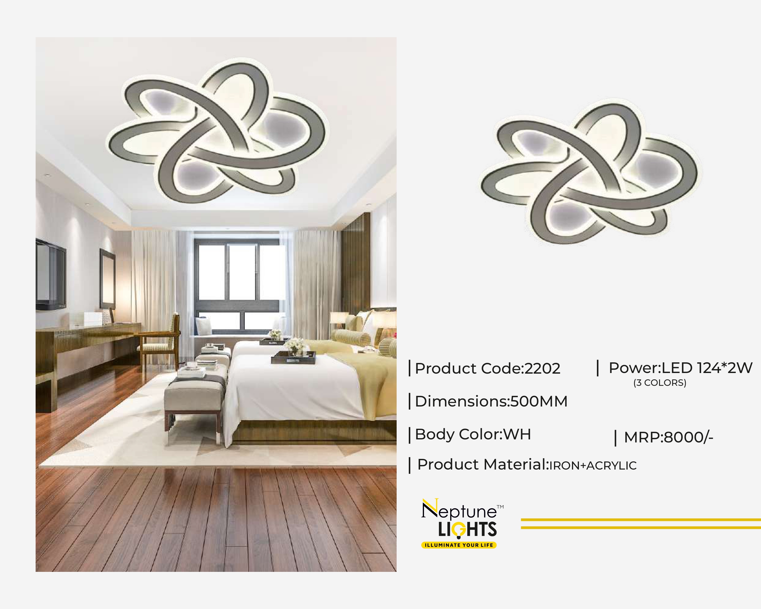 Ceiling Mounted Chandelier