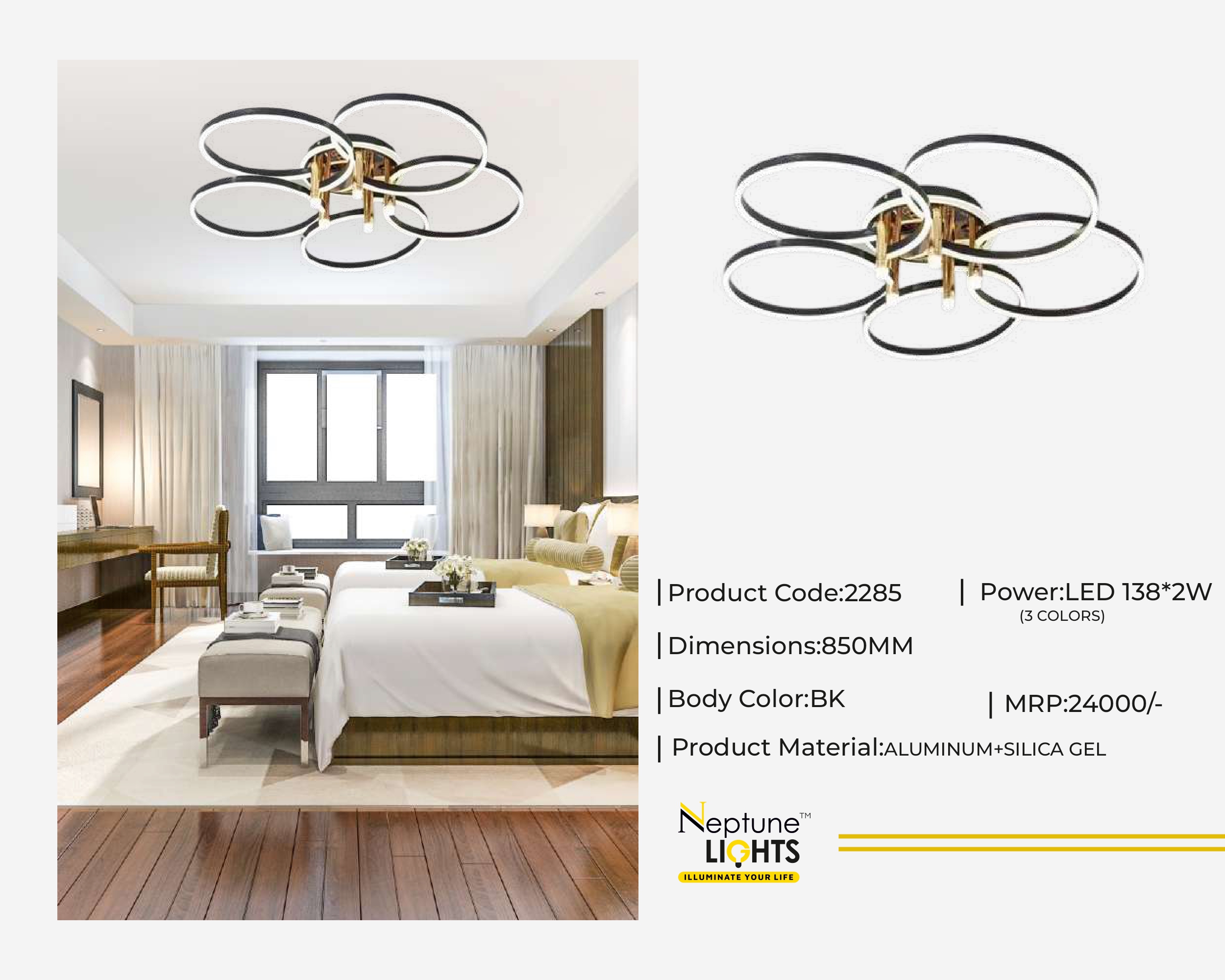 Ceiling Mounted Chandelier