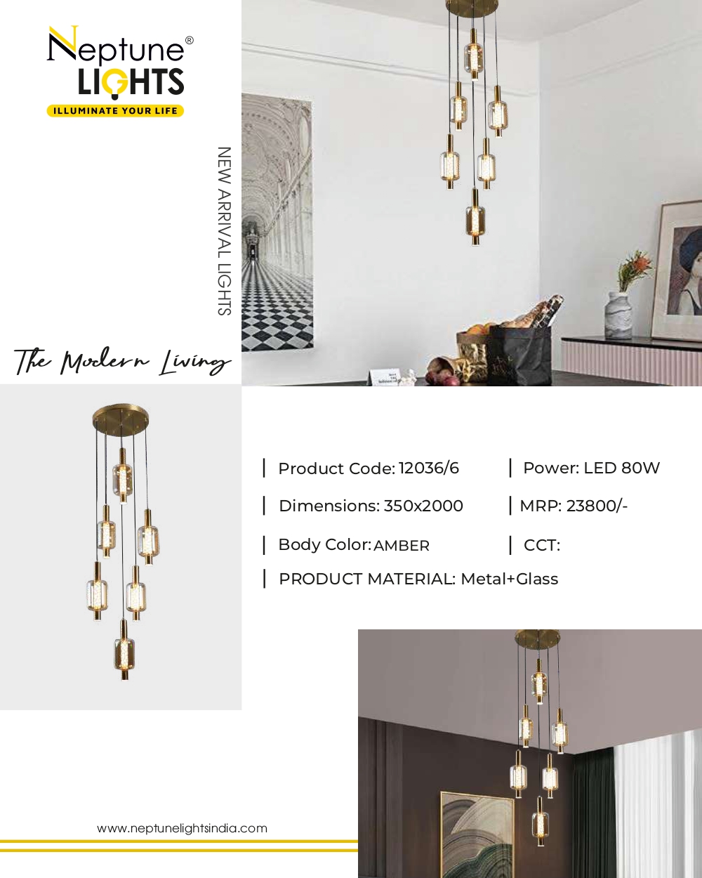 Double Mounted  Hanging